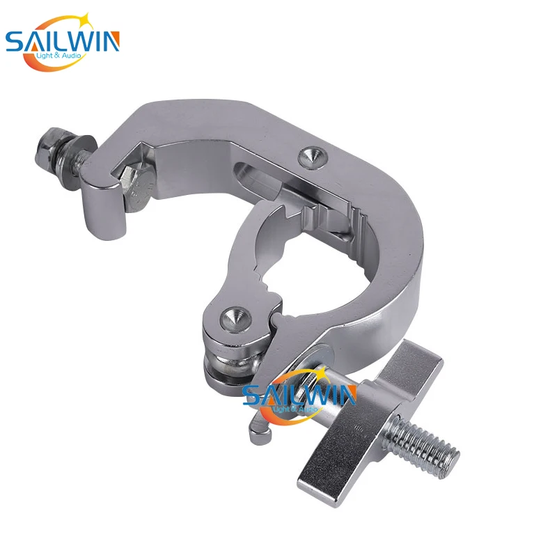 
TUV/CE Double Aluminum Truss Light Hook Clamp Stage lighting clamps DJ Light Clamp 
