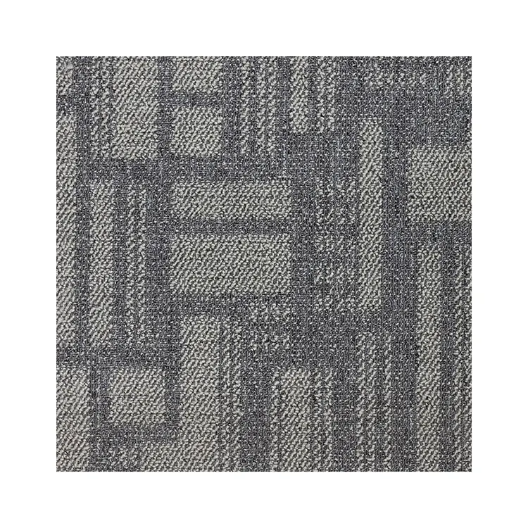 Цена продажи 500 MOQ офис 50*50 см размер 100% раствор окрашенная ковровая плитка промышленности в Китае