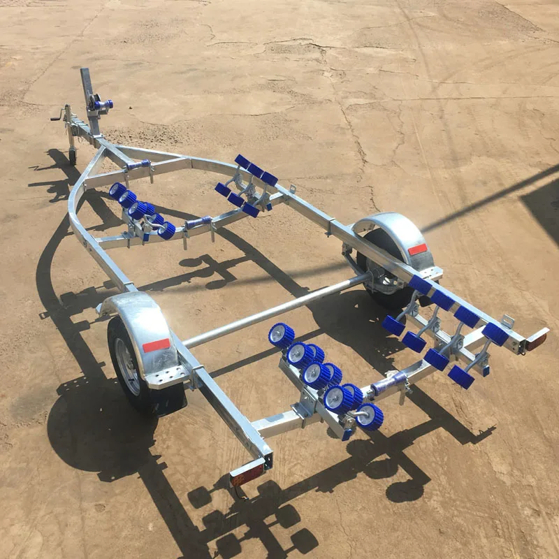 Factory direct sales 19ft 5.96M boat trailer water play equipment