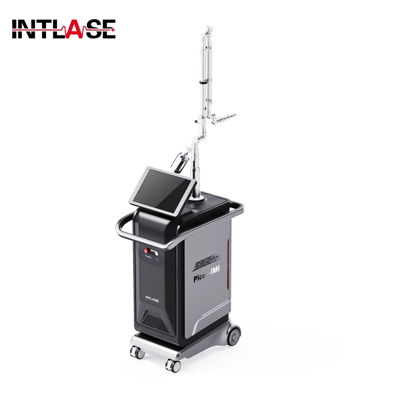 Nd Yag Laser Picosecond laser and Fractional Co2 laser 2 in 1 Machine for Pigment Removal
