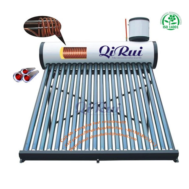 
CE Approved Qirui 200L Pressurized termo solar solar heating system 