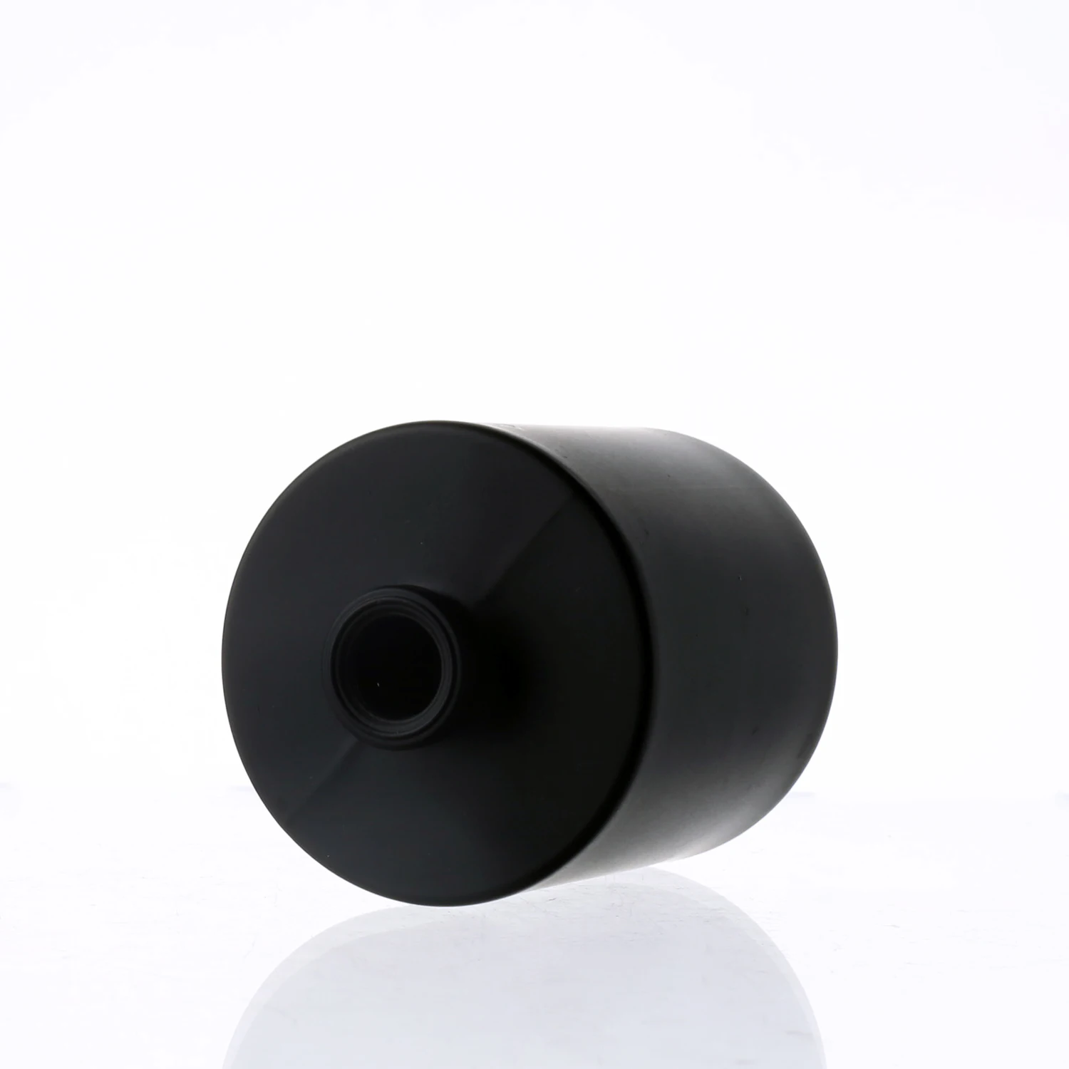 Perfume Bottle Matte Black 30ml 50ml 100ml Flat Shoulder Round Cylinder Glass Perfume Bottle