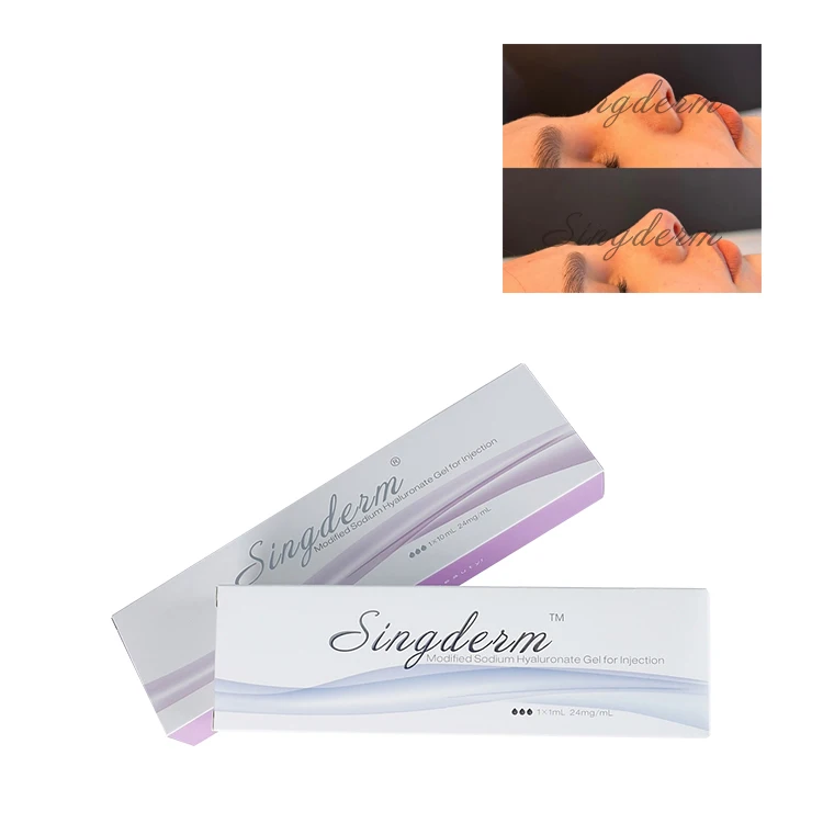 Hot sale Singderm HA 1ml cross-linked Hyaluronic Acid Dermal Filler