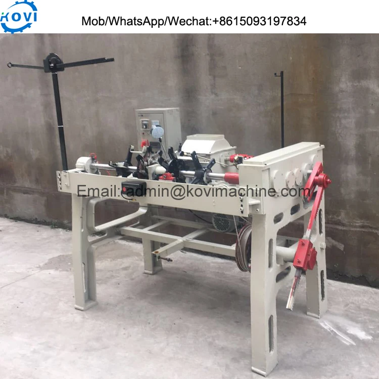 Автоматическая машина для опрокидывания шнурков бумажных пакетов ручная и пластиковых