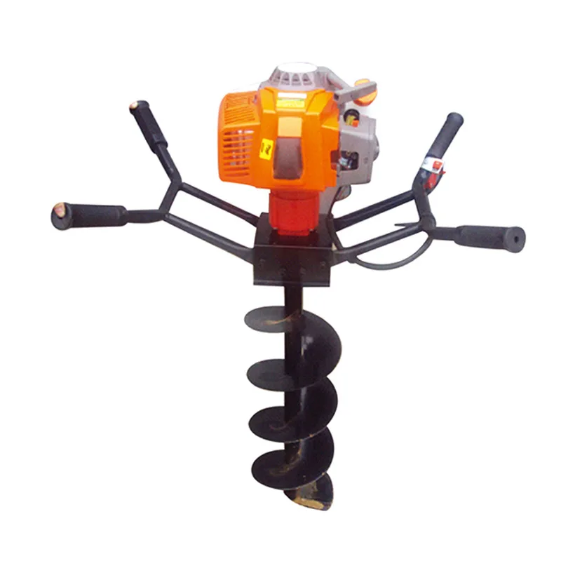 Буровая машина Miwell 63cc с ручным шнеком