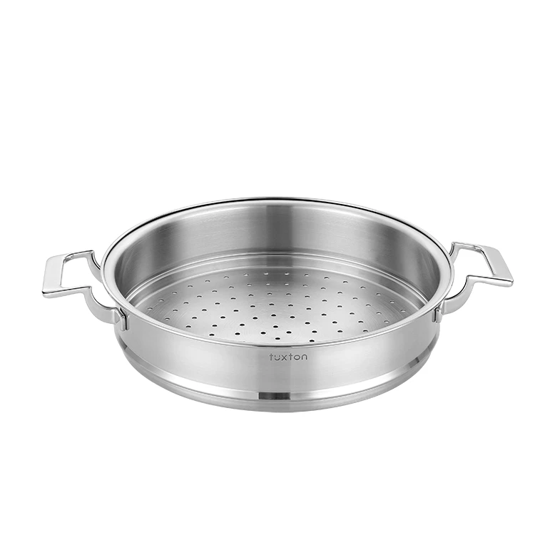 Многофункциональная кухонная утварь ВОК из нержавеющей стали 2 уровня подогреватель еды пароварка кастрюля антипригарный кухонный набор