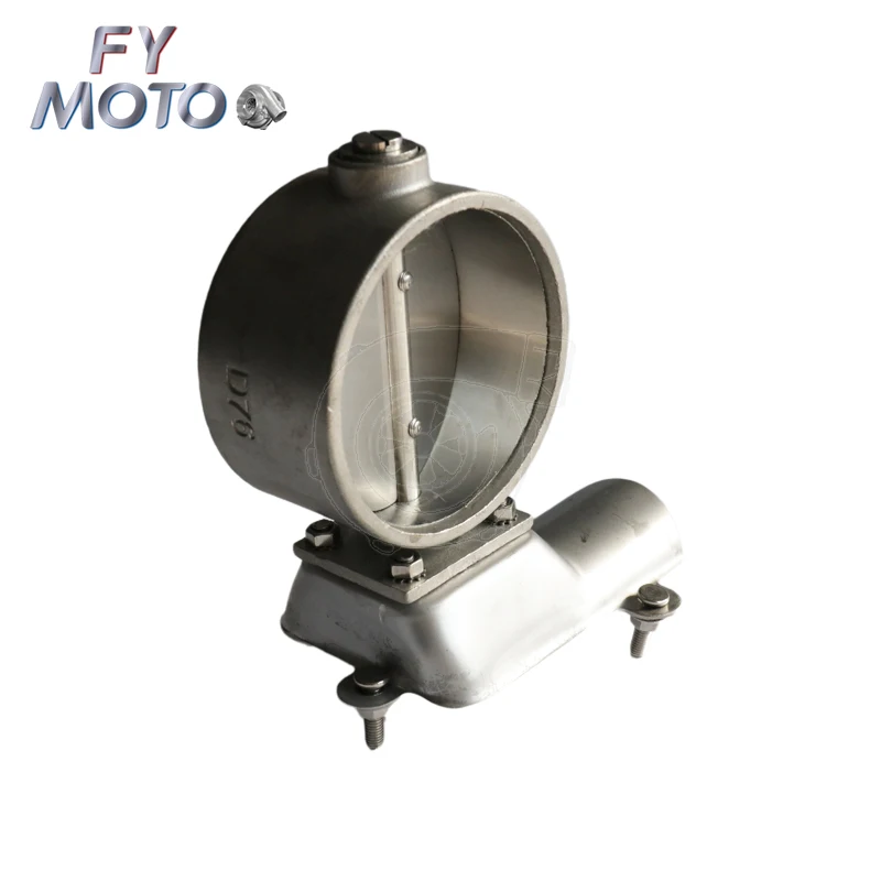 2.25 inch 2.5 inch 3 inch 4 inch titanium Stainless Exhaust Cutout Valve / Remote control case for Audi and Benz valve muffler