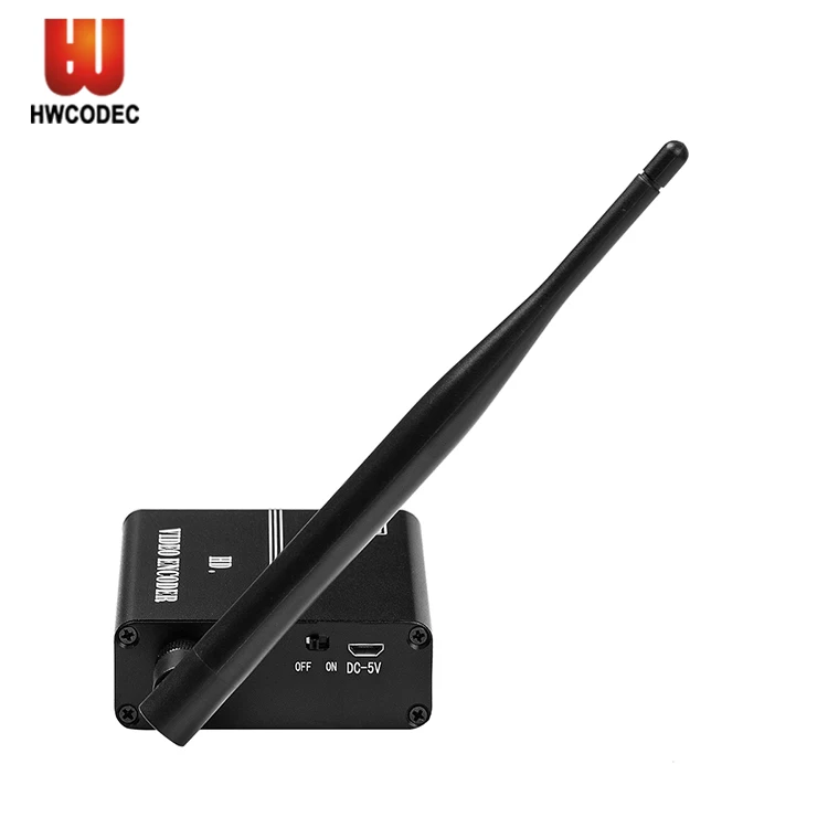Haiwei  hdmi AV 1080p hd h264 live streaming iptv encoder support wifi with battery