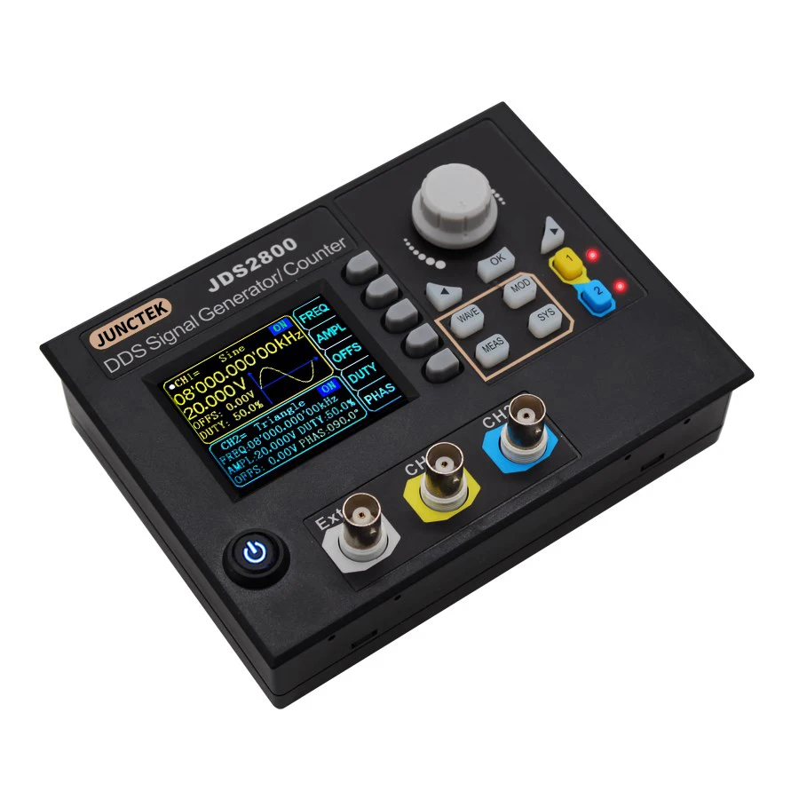 
JUNCTEK OBM high precision 15MHz JDS2800 electronic measuring instruments with UK plug type 
