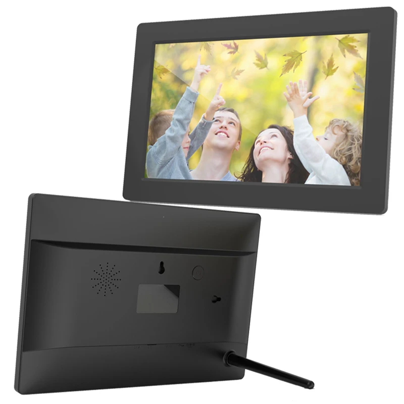 Digital Photo Frame WiFi 10.1 Inch Smart Cloud Picture Frame with 1280x800 IPS Touch Screen Auto-Rotate Share Moments Via APP