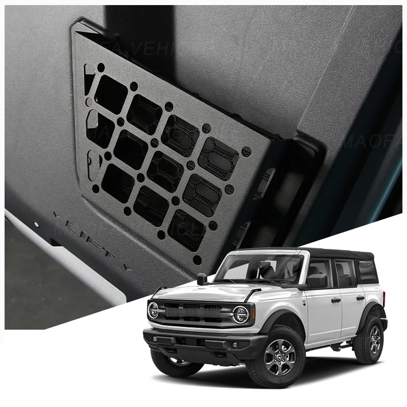 Car Accessories Door organizer car rear door storage box For Ford Bronco 2/4 Door 2021 2022 2023