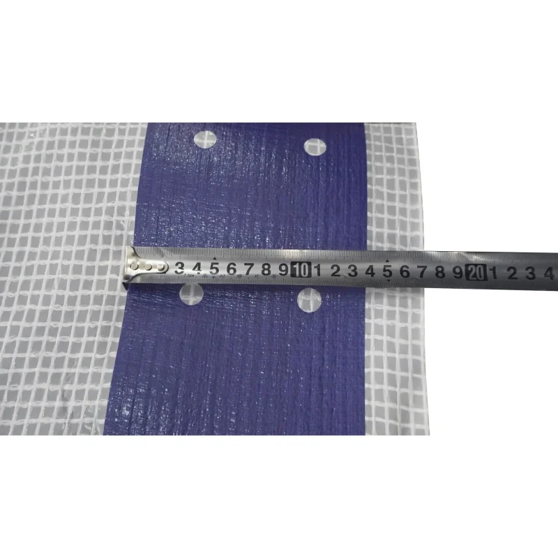 160GSM 180GSM Woven Scaffold Sheeting Leno Tarpaulin Scaffold Sheeting for Construction