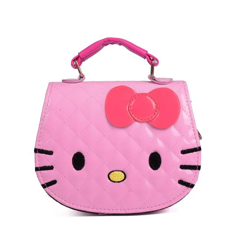 Botu Hot Hello Kt mini pu bag cross body pink bow hello cat Tote Bags PU Leather purse wallet Fashion Storage Handbag for girls