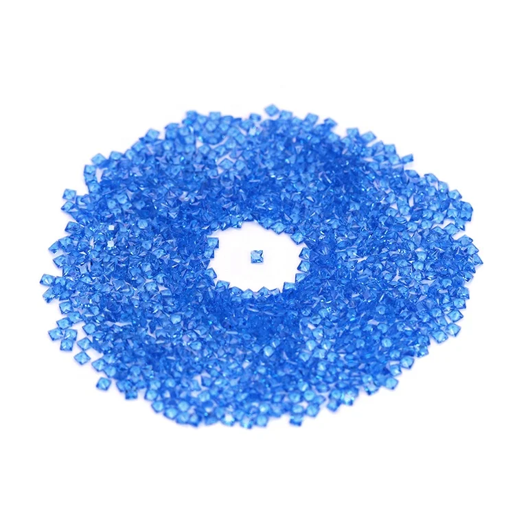 1.5mm Synthetic Nano Crystal Glass Stone square Princess Cut 142# Sapphire swiss Blue Nano Gems