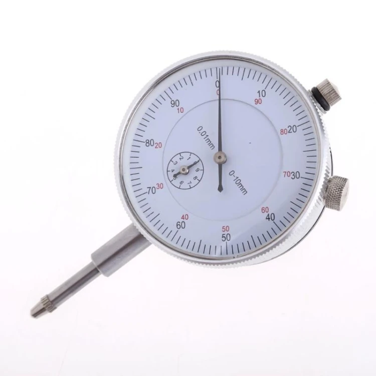 Hot selling 0-10mm Tool Dial Indicator 0.01mm Professional Portable Dial Test Indicator Household Sundries