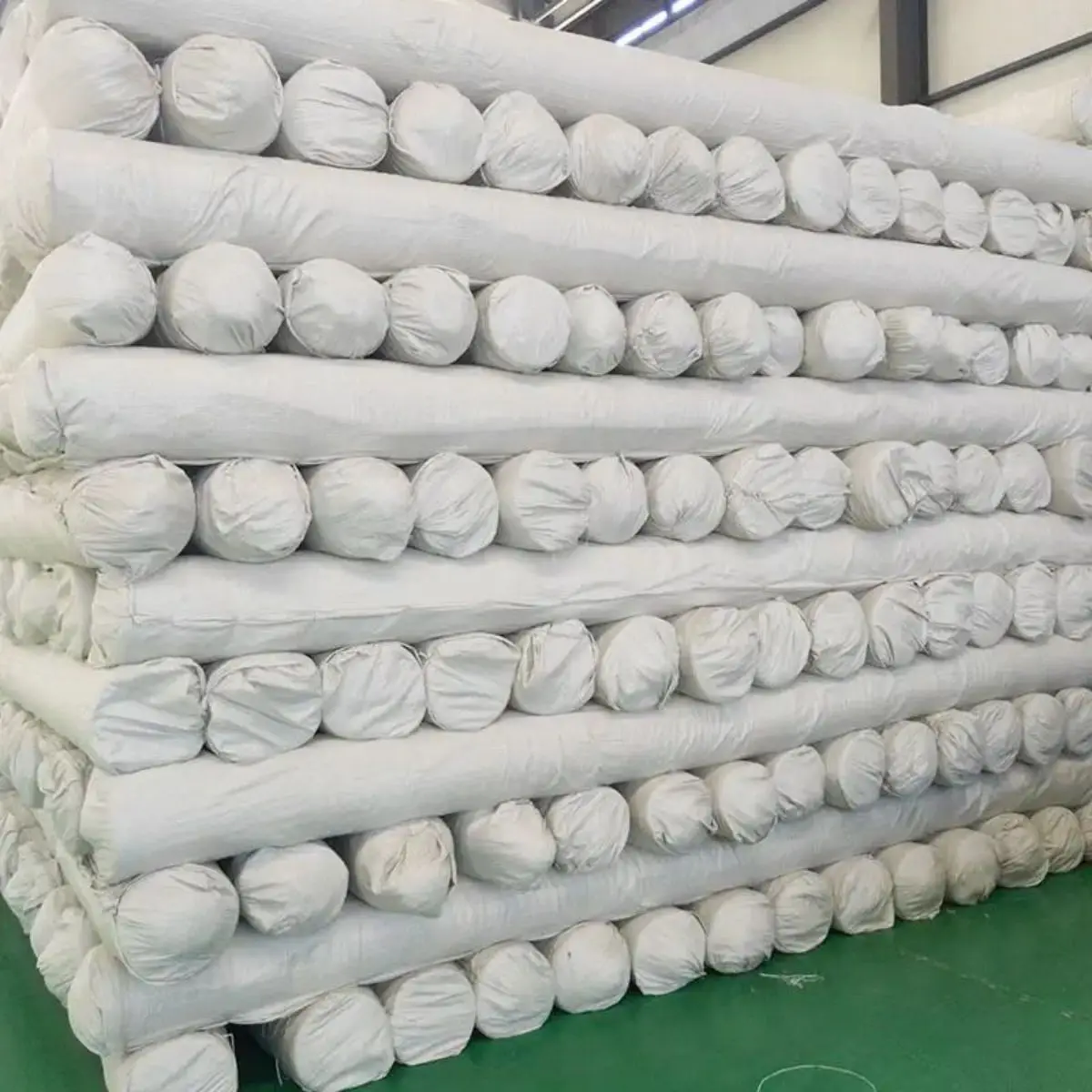Manufacturer Wholesale 100-800g Nonwoven Geotextile Geofabric PET Polyester for Road Construction