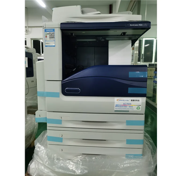  Бывшие в употреблении цифровые печатные машины WorkCentre 7835 для xeroxs machine photocopy copiers