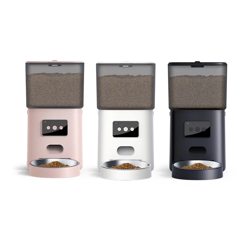 New Arrival 6L Automatic Pet Feeder With Voice Recorder And Timer Programmable For Dog And Cat