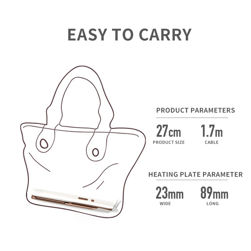 Professional stock steam hair straightener flat iron for retailer wholesale hair flat straightening