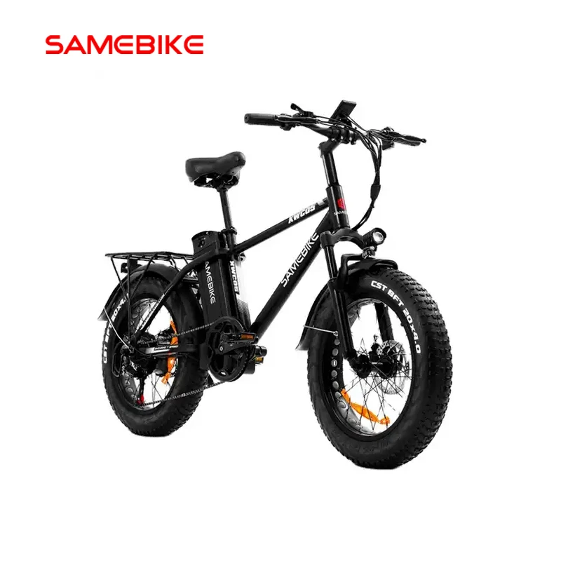 Электрический горный велосипед EU Direct SAMEBIKE XWC05 20 дюймов внедорожная Толстая шина 750 Вт 48 В 13AH для взрослых электрический 35 км/ч