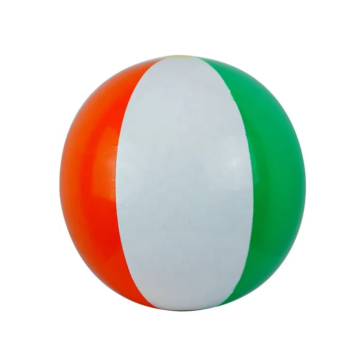 Custom Promotion Advertising PVC 12in Unisex Rainbow Beach Ball Inflatable Pvc Toy Plastic Soccer Balls for Kids Sports Toy