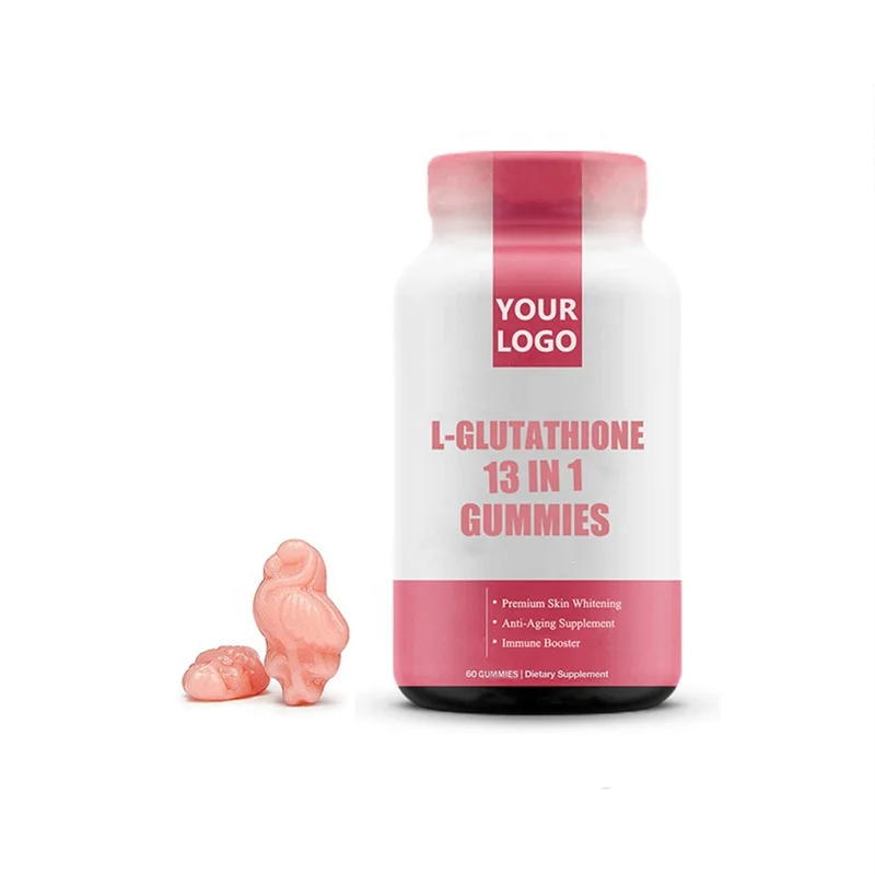 L-Glutathione 13 In 1 Gummies  Whitening Collagen Flamingo Gummy Skin Care Products