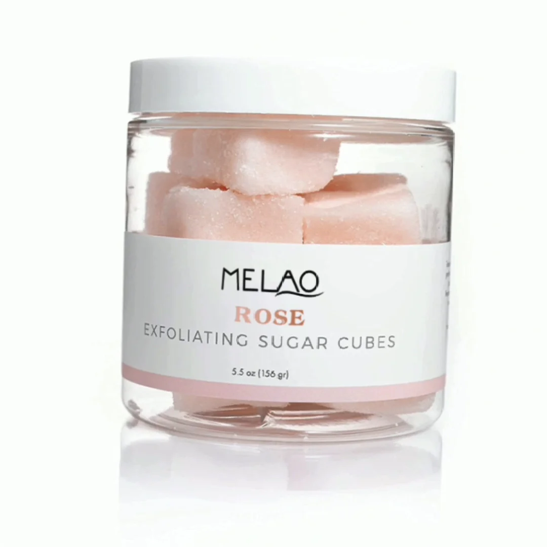 QQLR New Arrival Vegan Body Scrub Deep Cleaning Whitening Exfoliation Bath Scrub Cube Crapefruit Sugar Body Scrub Balls OEM