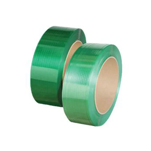Customization Green Embossed Pallet Packing Strapping Plastic Pet Strap Belt