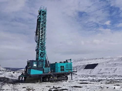 Высокопроизводительная мобильная буровая установка Sunward SWDRT250B с эффективными работами