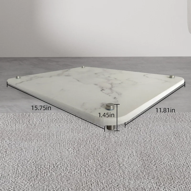 Hot Selling Marble Patterned fast Drying Super Absorbent  NonSlip  diatomaceous earth bath mat bath stone ma for Sink