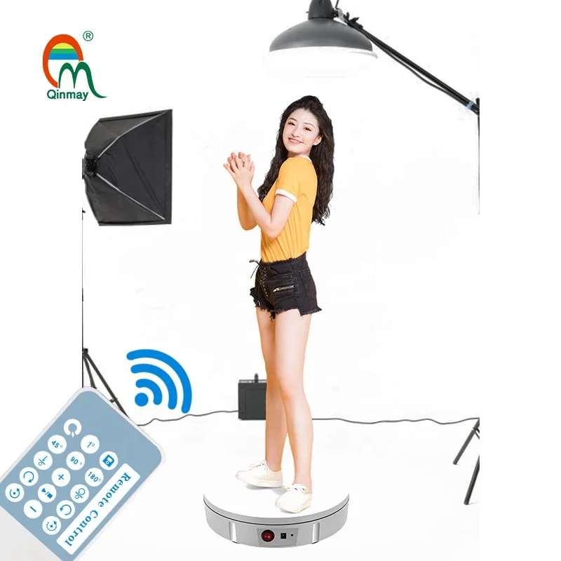  Qinmay 30 см Дистанционное вращение на 360 градусов стойка дисплея 50 кг ~