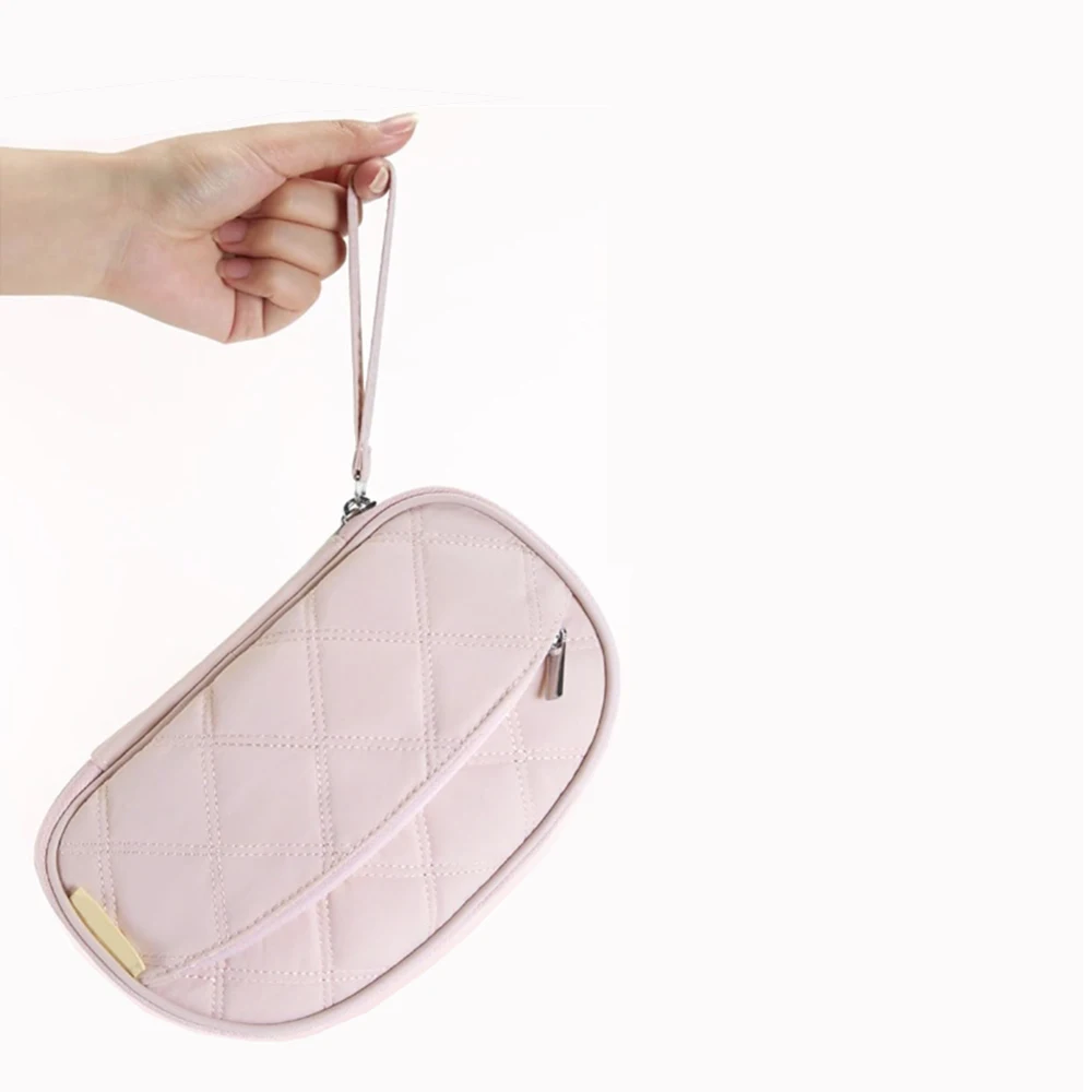 Waterproof Zipper Small Travel Luggage Bag Laptop Cords Accessories Storage Bags Custom Logo for Girl Women Christmas Gift