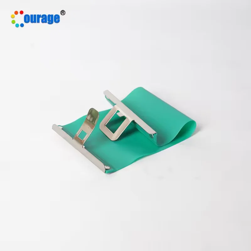 Green 11oz 3d silicone silicone mug wrap clamp accessory  for sublimation