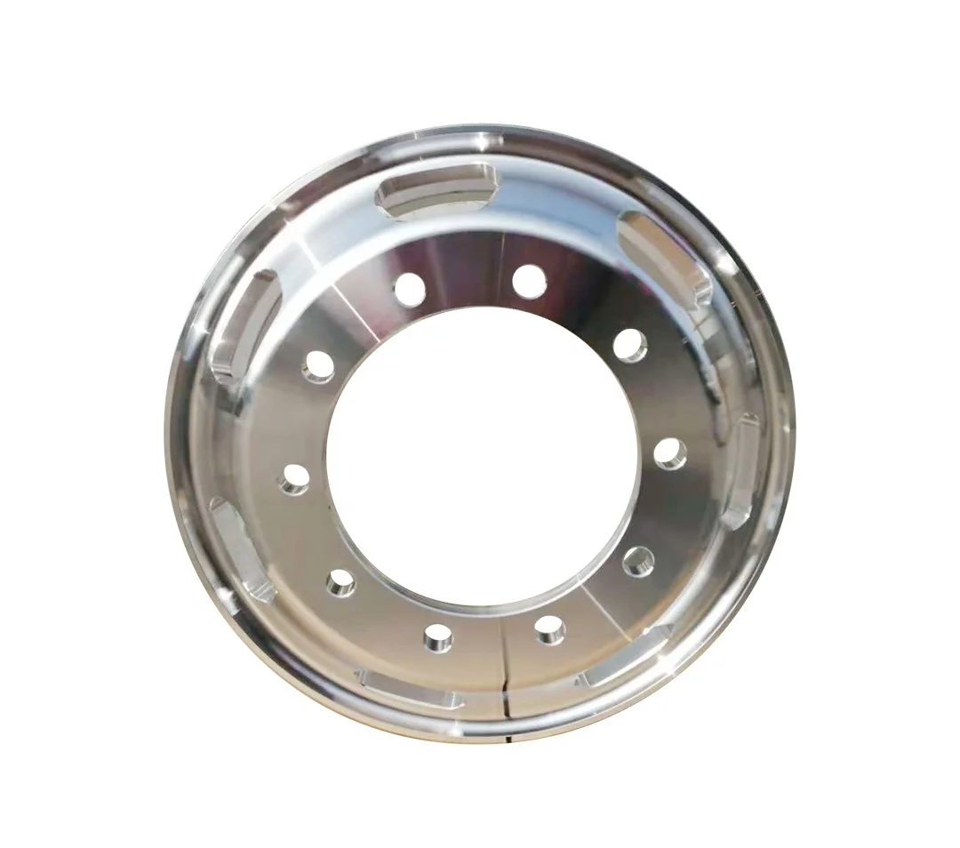 8.25inch Hot selling Forged hubs or rims Truck wheels of Aluminum material