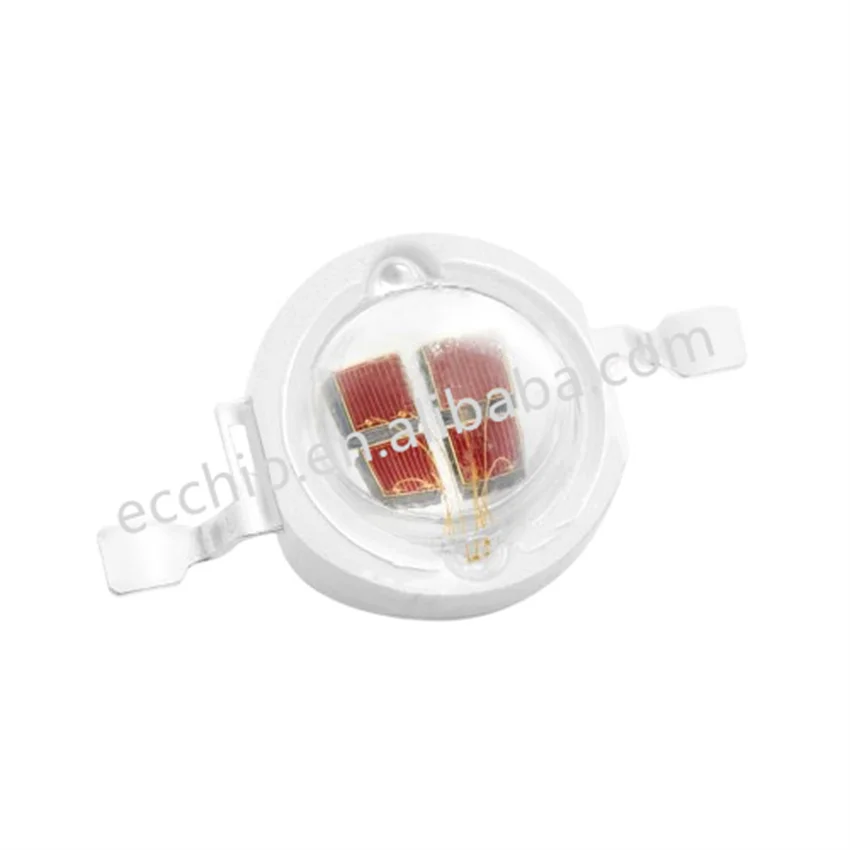 5W Deep Red 660nm High Power Led Chip 4 in 1 Grow Light Lamps For Plant Flowers 660 LED integrated lamp bead