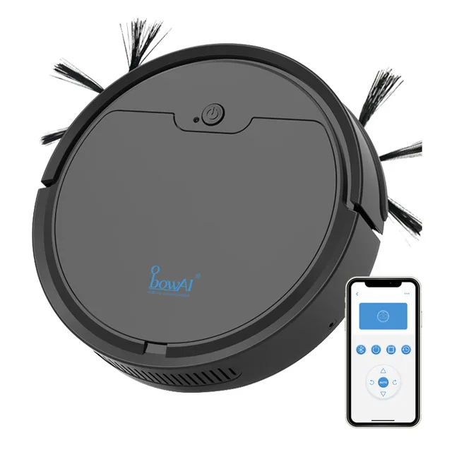 
Sweeping Mopping Robot Vacuum Cleaner for Home Auto Dust Sterilize 2000PA cyclone Suction Smart Planned WIFI 