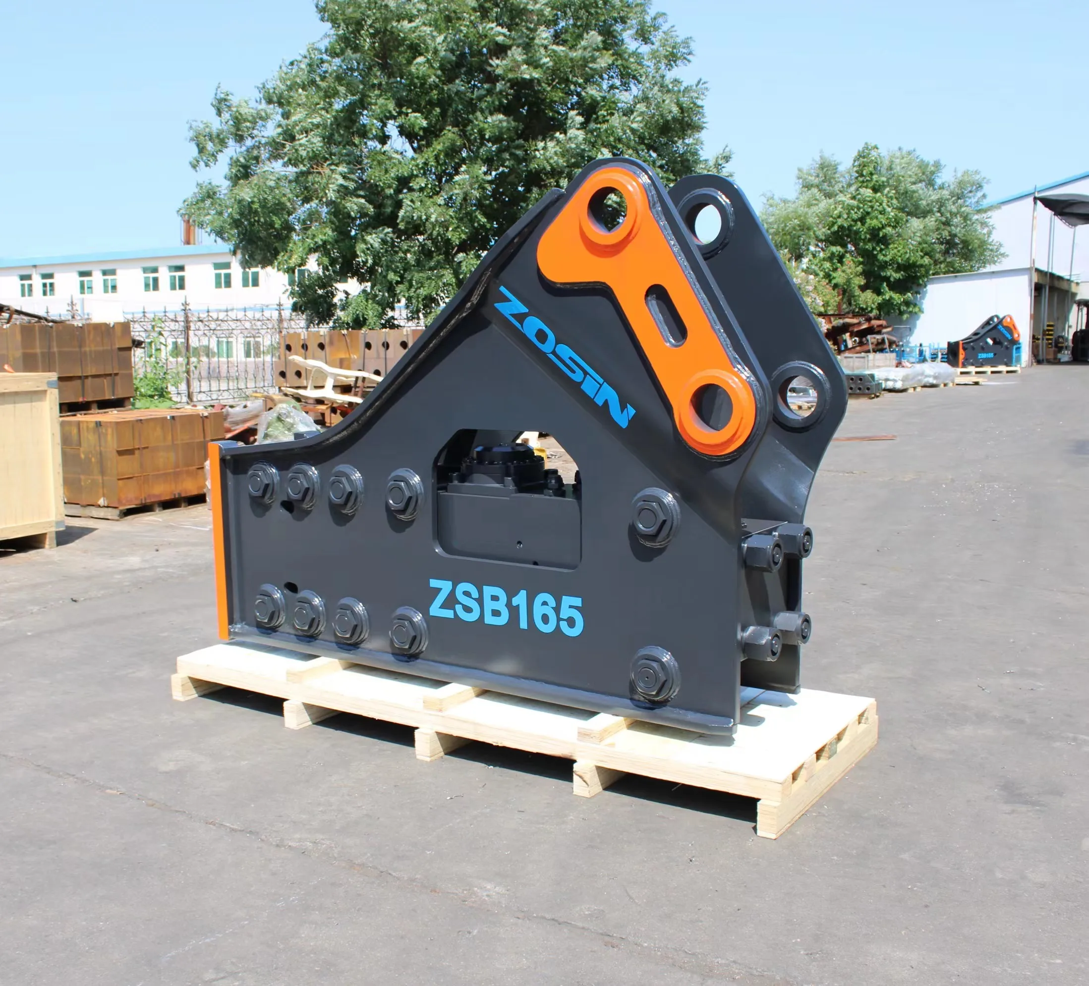 Hydraulic rock breaker hammer suitable for 18-23 tons excavator side type  breaker hammer factory supplier excav hammer