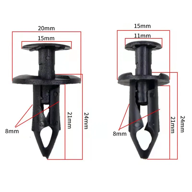 Universal auto plastic clips car door trim clips Push type Clip for Car