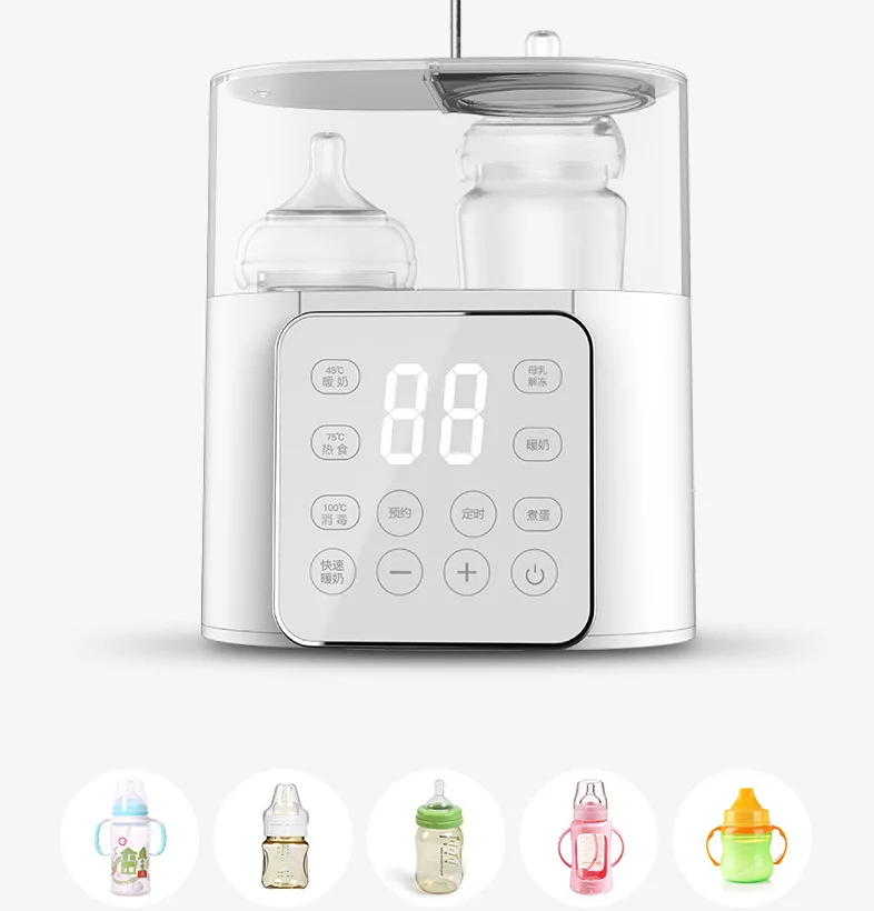 LCD Display Defrost Accurate Temperature Adjustment Fast Baby Food Heater Multifunction Breast Milk Warmer Baby Bottle Warmer