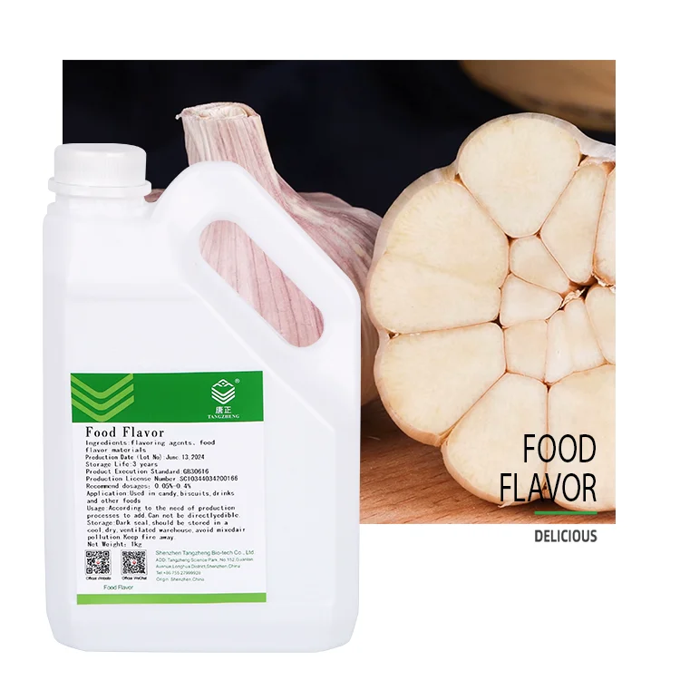 Garlic Oil Flavour Liquid Garlic Flavor Essence Food Grade Garlic Aroma Oil