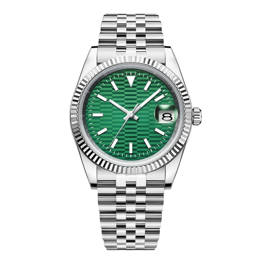 OEM factory customized logo luxury Chinese mechanical watch stainless steel automatic movement watches men