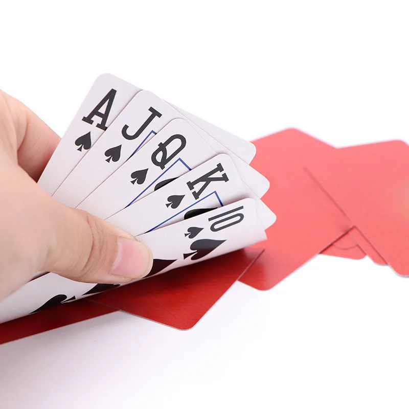 Wholesale Printing Front And Back Both Sides Printing Waterproof Poker Card Customized Playing Cards