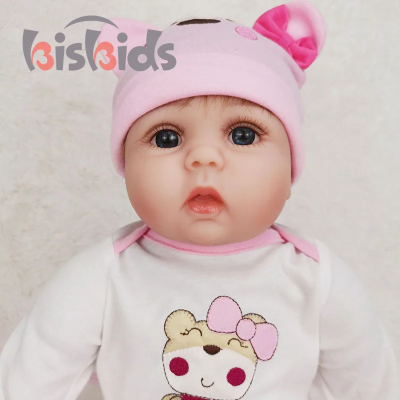 55CM High Simulation Reborn Toddler Dolls Full Silicone Recien Nacido Nina Newborn Baby Girl With Accessories