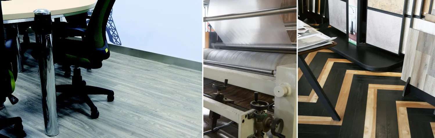 Высококачественная многослойная машина для производства напольного покрытия SPC/Производственная линия LVT виниловых