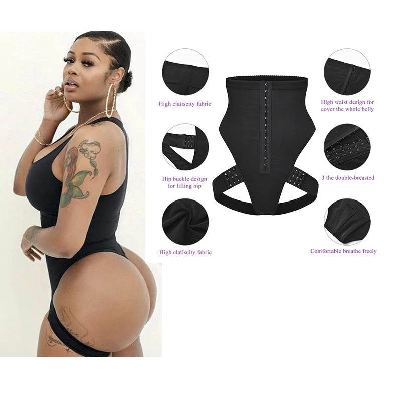 2022 New colombian fajas wholesale Pattern Compression Seamless Private Label Body Plus Size Underwear High Waist Sexy Breasted