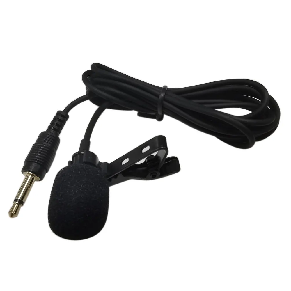 Car Audio Microphone 3.5mm Clip Jack Plug Mic Stereo Mini Wired External Microphone For Auto DVD Radio
