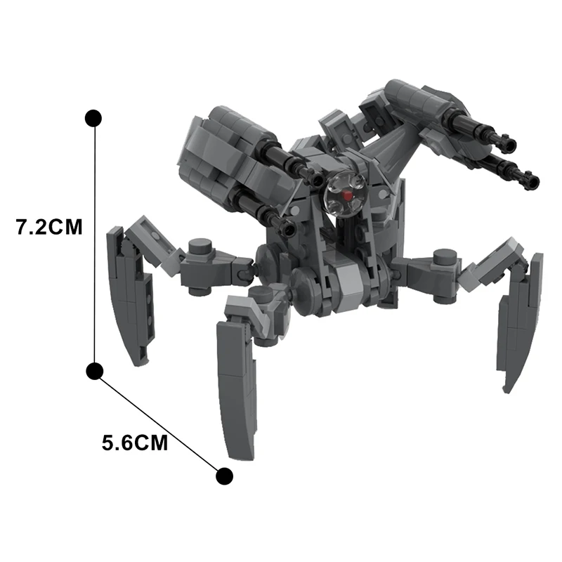 Голдмок Moc-101330 скорпенек аннигилятор дроид звезда игрушка экшн-Мек войны строительные блоки игрушки