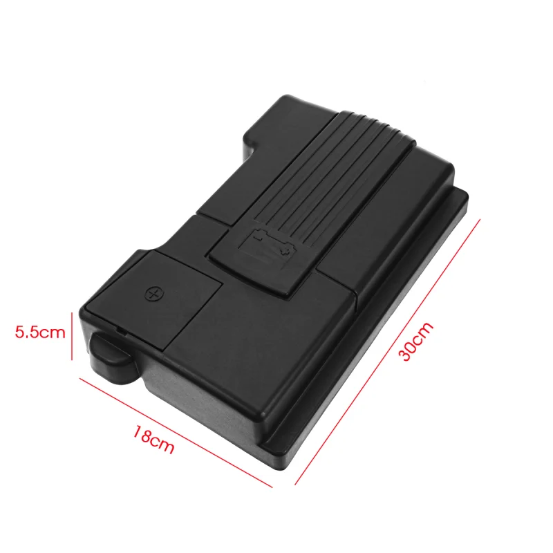 Engine Battery Dustproof Negative Electrode Waterproof Protective Cover for Skoda Kodiaq Octavia VW Tiguan L 2016 - 2019