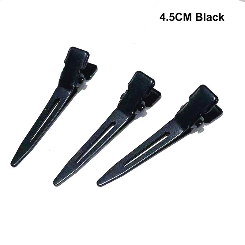 3.5cm 4.5CM 5.5cm Single Prong Metal Alligator Hair Clips Plain Beak Hairpin Hair Barrettes for DIY Kids Hair Accessories