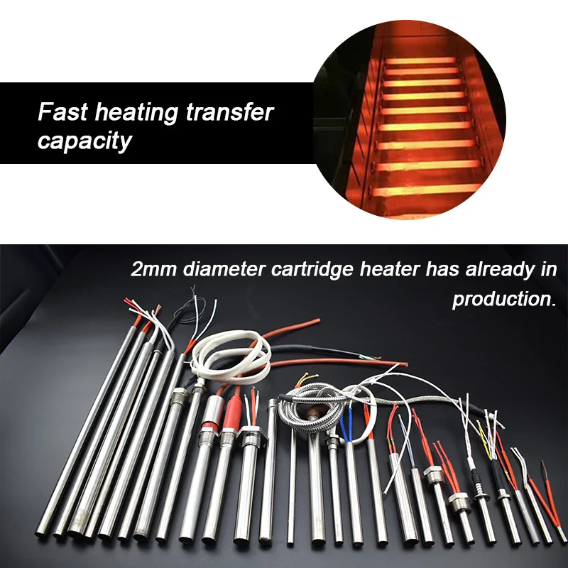 BRIGHT 6.5*220Mm Stainless Steel Sheath 30V 200W Cartridge Heater Manufacturer For Packaging Industry